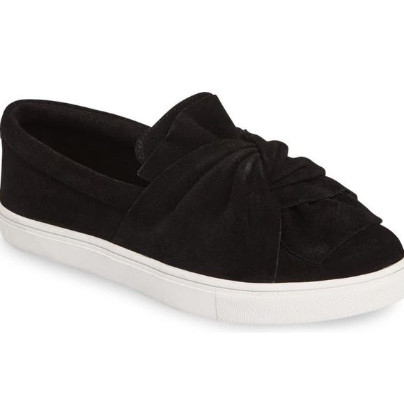 STEVE MADDEN knotty slip-on black shoes π